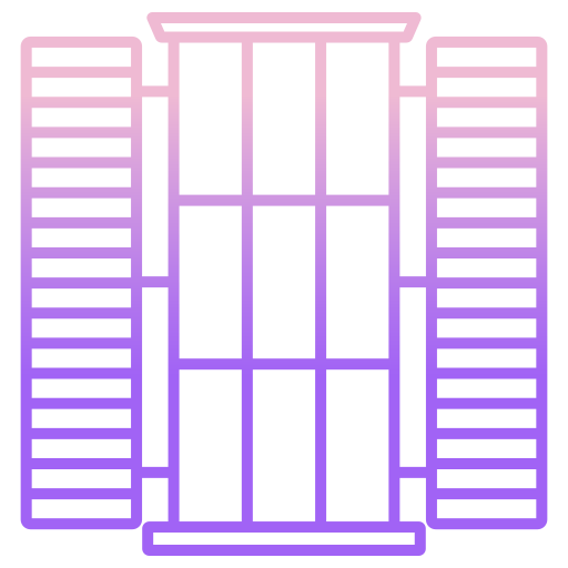 okno Generic gradient outline ikona