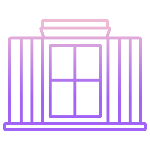 Window Generic gradient outline icon