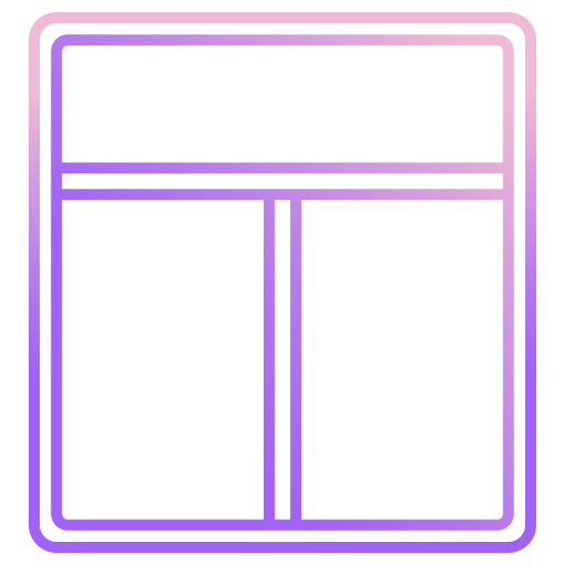 janela Generic gradient outline Ícone