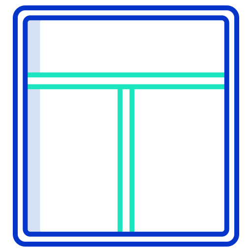 raam Generic color outline icoon