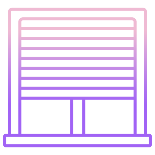 Window Generic gradient outline icon