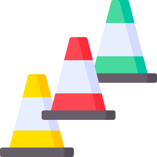 Cones Special Flat icon