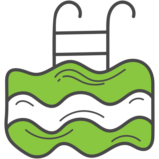 Плавательный бассейн Generic Fill & Lineal иконка