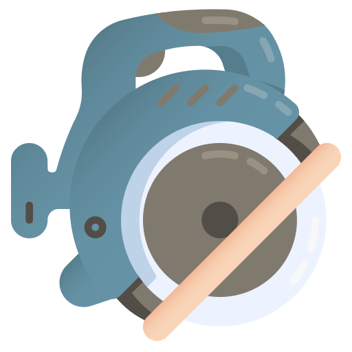 Circular saw Generic Flat icon