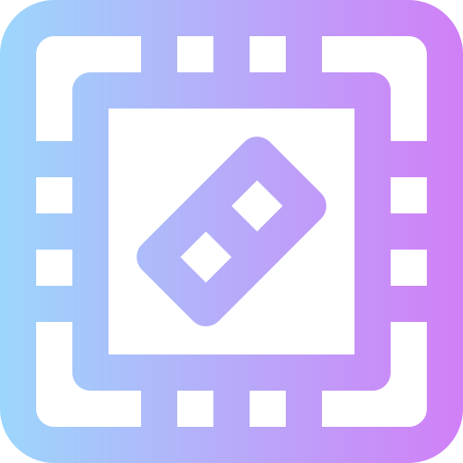 Board game Super Basic Rounded Gradient icon