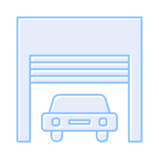 garage Generic Blue icoon