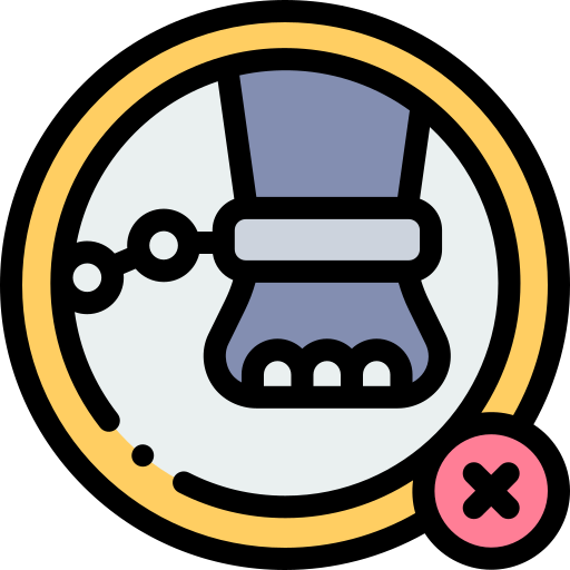 keine kette Detailed Rounded Lineal color icon