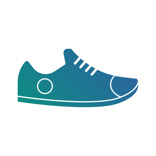 sneaker Generic Flat Gradient Icône