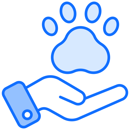 animal welfare Generic Blue icon
