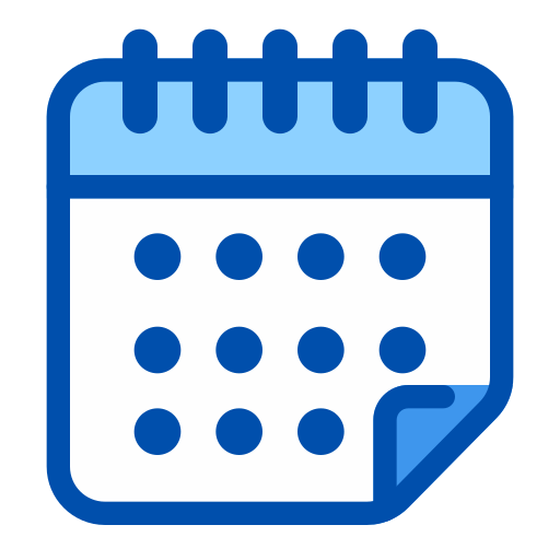 calendario Generic Blue icono