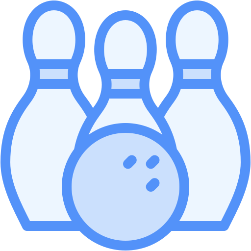 bowling Generic Blue icona