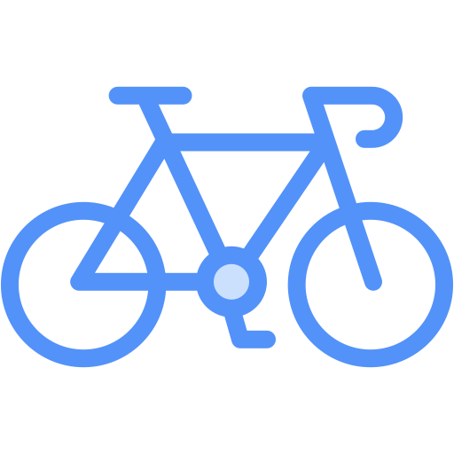 bicicleta Generic Blue icono