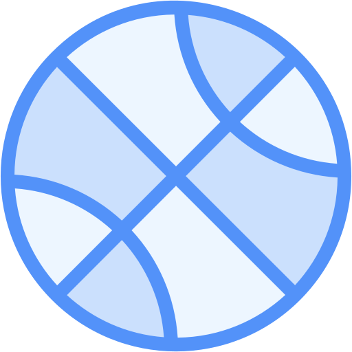 バスケットボール Generic Blue icon