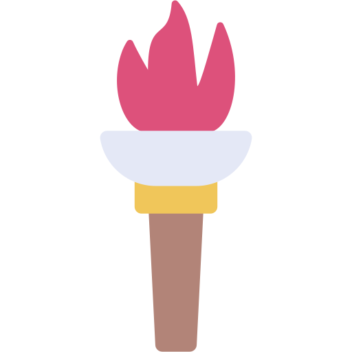 Олимпийский огонь Generic Flat иконка