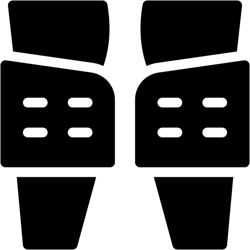 kniebeschermer Generic Glyph icoon