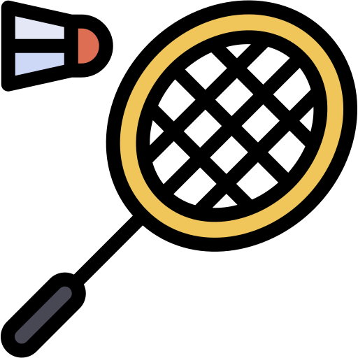 배드민턴 Generic Outline Color icon