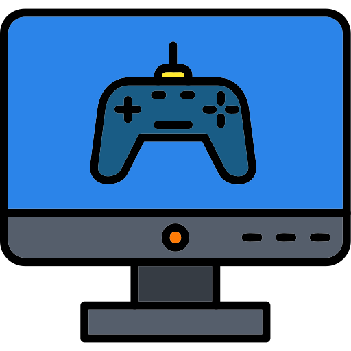 gioco per computer Generic Outline Color icona