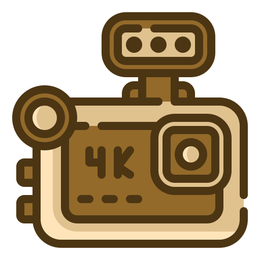 Videography Generic Outline Color icon