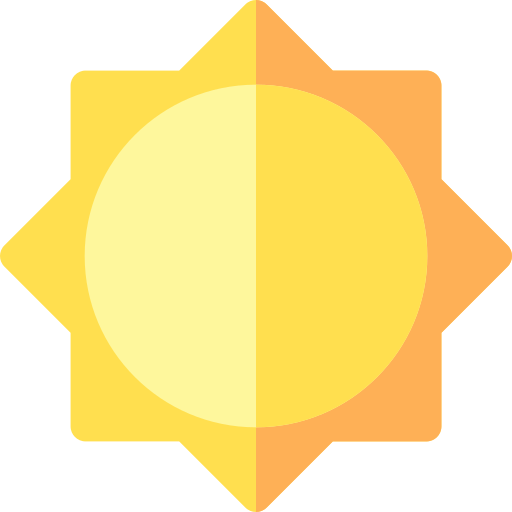 sol Basic Rounded Flat icono