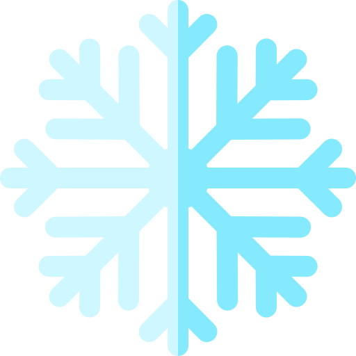 Снег Basic Rounded Flat иконка