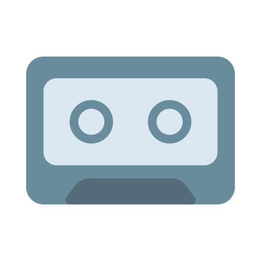 カセットテープ Generic Flat icon
