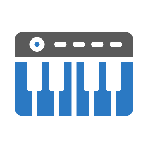piano Generic Blue Icône