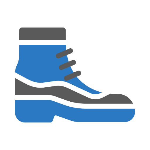 calçados Generic Blue Ícone