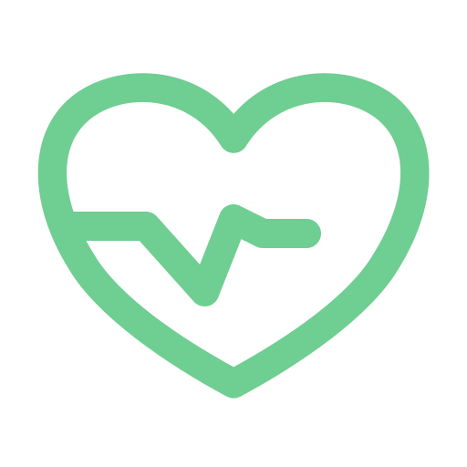 Heart beat Generic Simple Colors icon