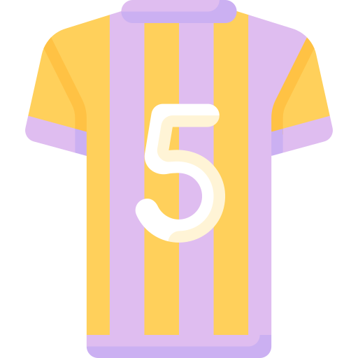 camiseta de fútbol Special Flat icono