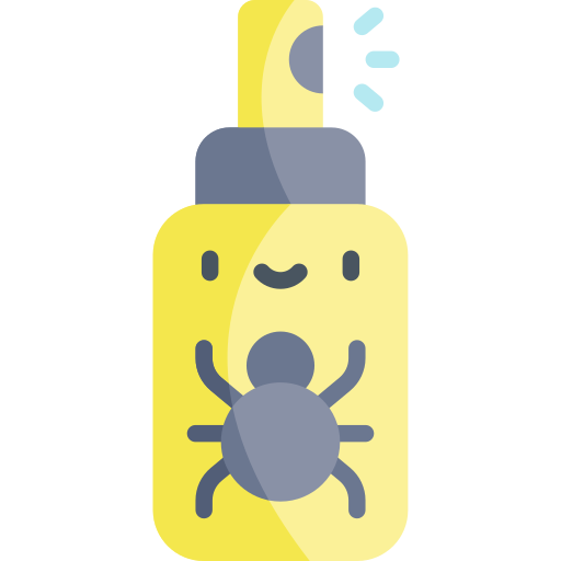 Bug Spray Kawaii Flat icon