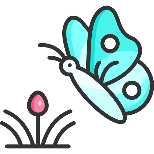 mariposa SBTS2018 Lineal Color icono