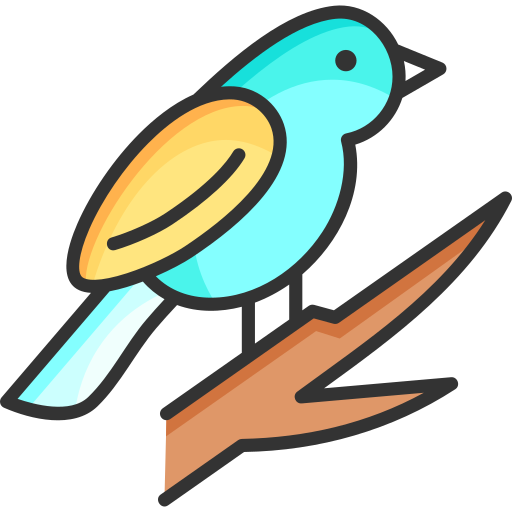 pájaro SBTS2018 Lineal Color icono
