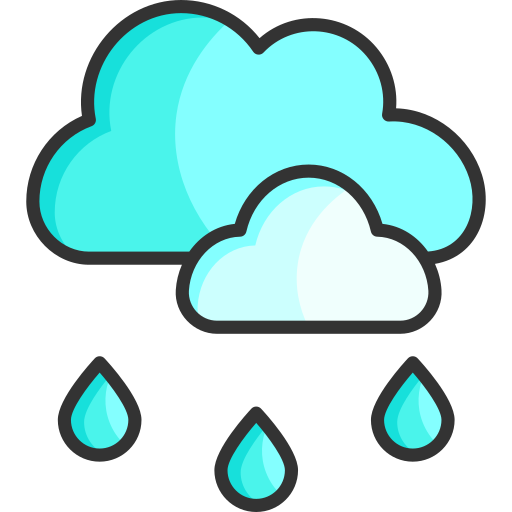 Rain SBTS2018 Lineal Color icon