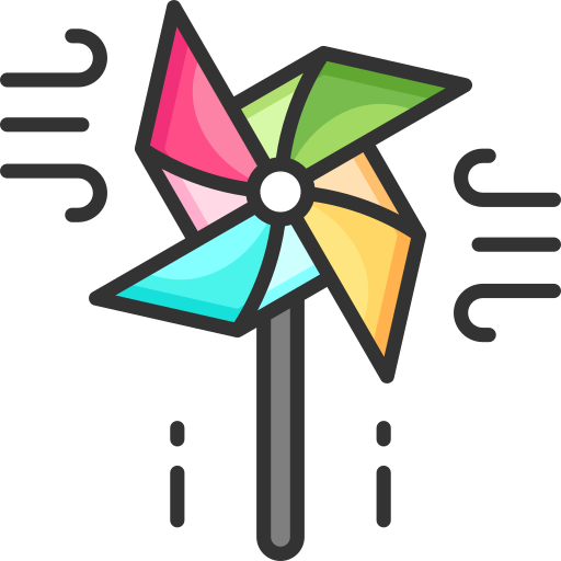 Pinwheel SBTS2018 Lineal Color icon