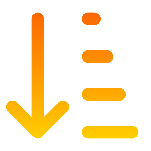 strzałka w górę w prawo Generic Gradient ikona