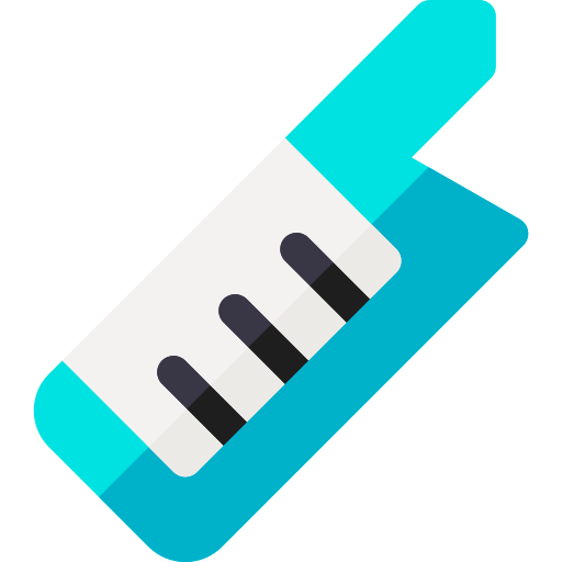 keytar Basic Rounded Flat icon