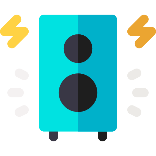 Speaker Basic Rounded Flat icon