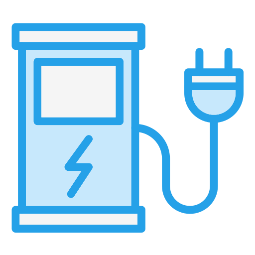 Charging Station Generic Blue icon
