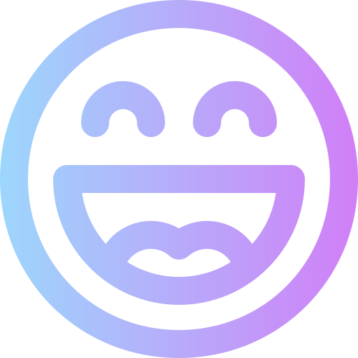 emoticon Super Basic Rounded Gradient icon