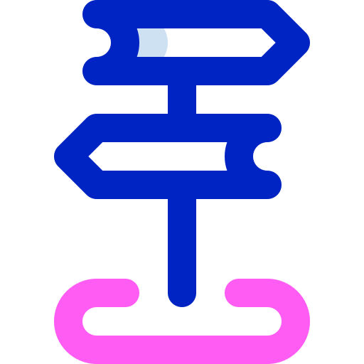 panneau de signalisation Super Basic Orbit Color Icône