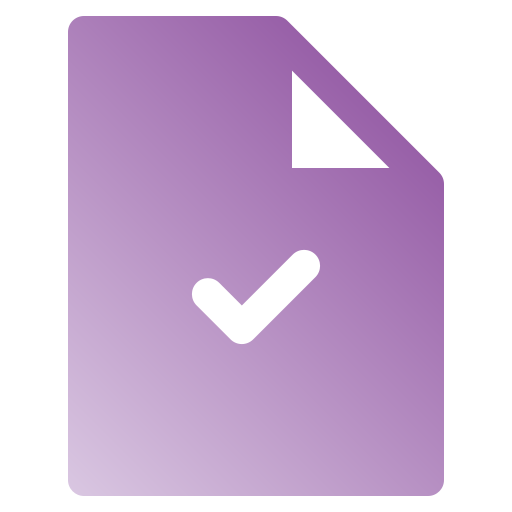 dokument Generic Flat Gradient icon