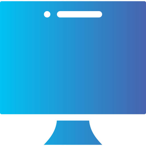 computer Generic Flat Gradient icona
