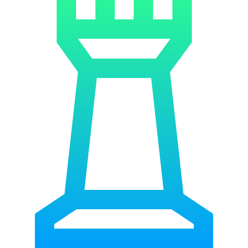 ルーク Super Basic Straight Gradient icon
