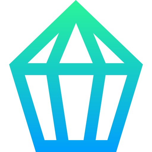 Crystal Super Basic Straight Gradient icon