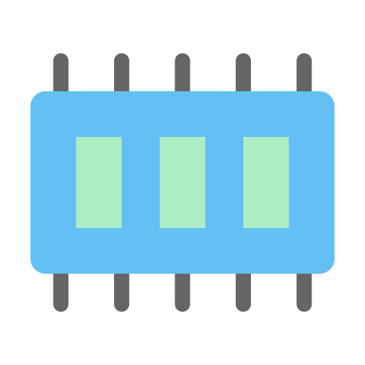 mikroprozessor Generic Flat icon