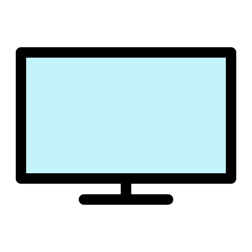monitor Generic Outline Color icono