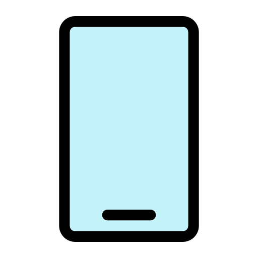 smartphone Generic Outline Color Ícone