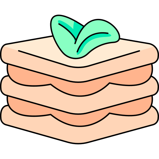 Lasagne Generic Thin Outline Color icon