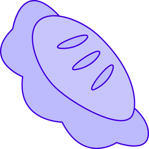 Calzone Generic Thin Outline Color icon
