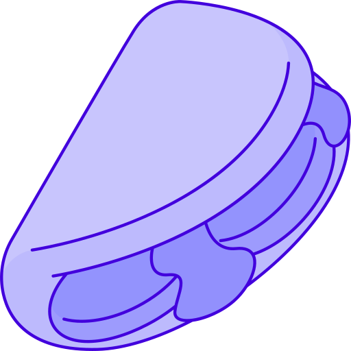 piadina Generic Thin Outline Color icon